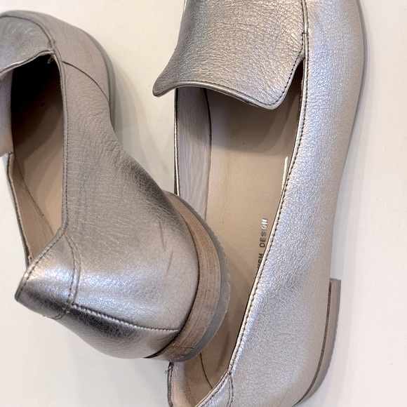 ECCO Shape Pointy Ballerina Womens Metallic Slip On Shoes S - Picture 8 of 14